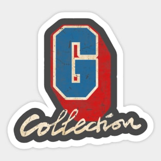 G Collection Vintage 2001 Sticker